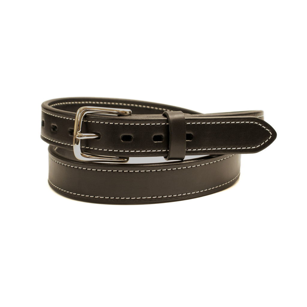 Hermann Oak Bridle Belt — Black