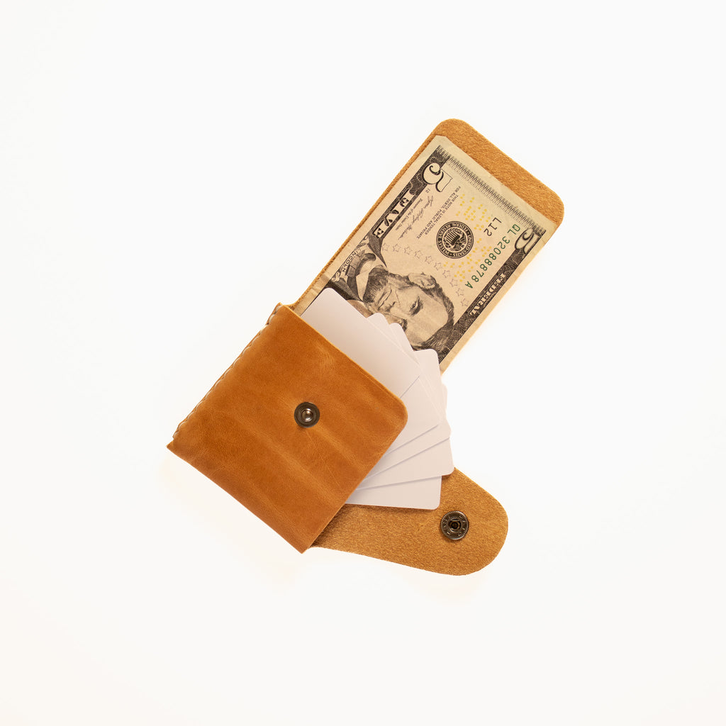 Ready Wallet in Horween Dublin — Light Tan