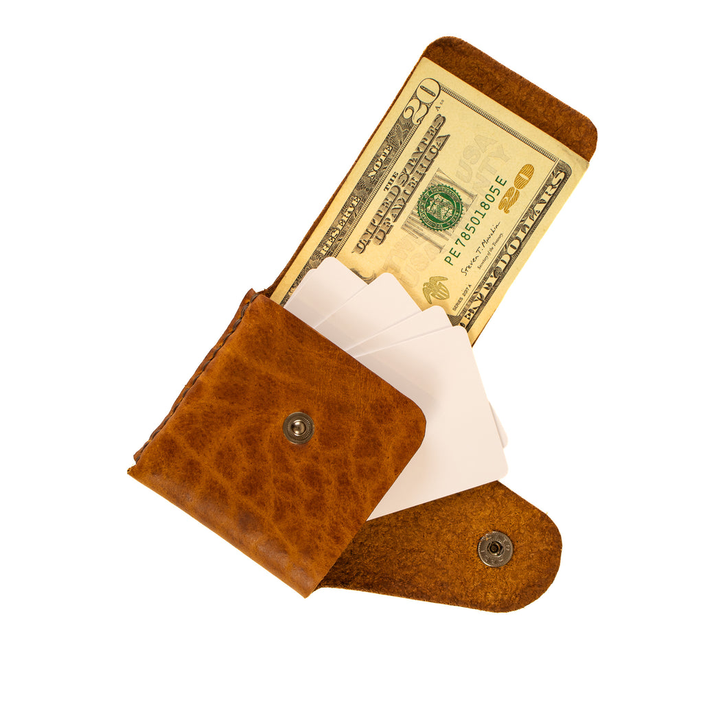 Bison Ready Wallet — Peanut