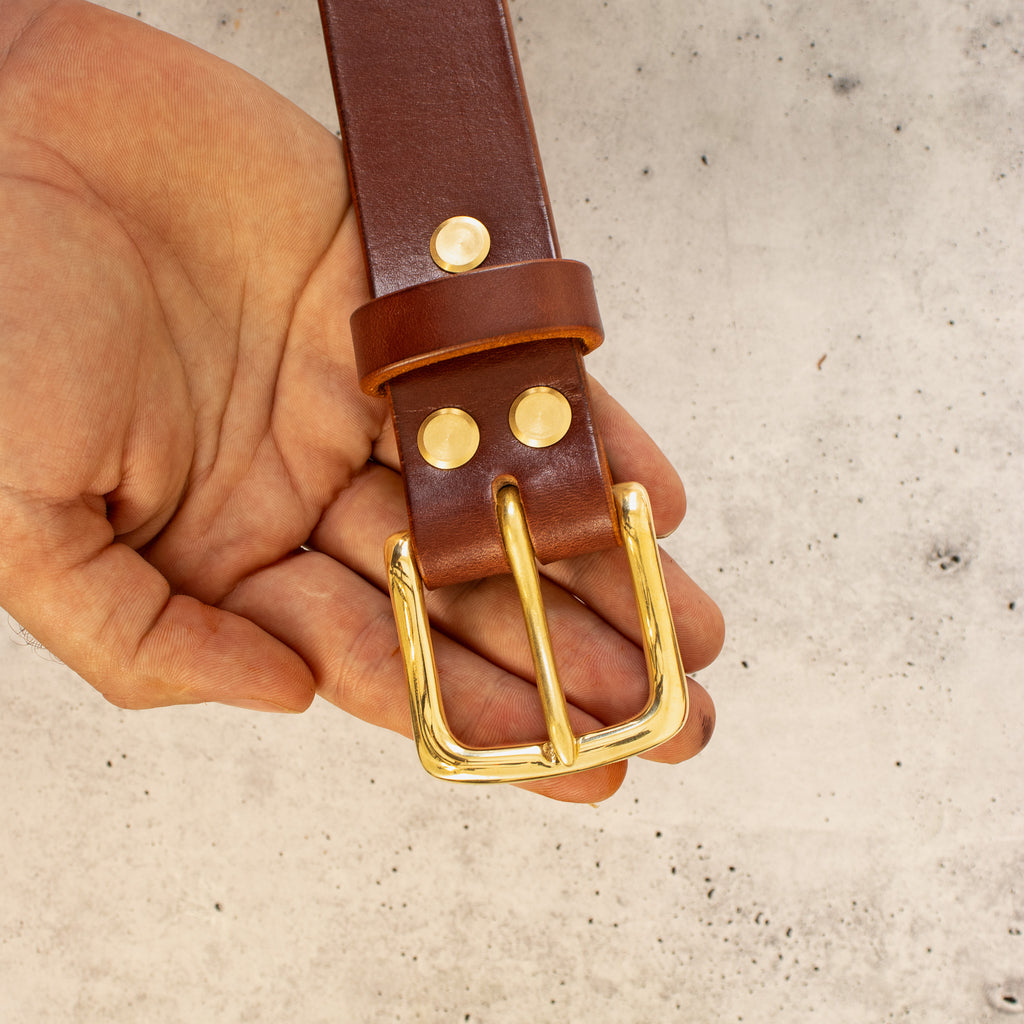 Hermann Oak Bridle Belt — Brown